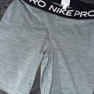 Nike Pro Gray Athletic Shorts
